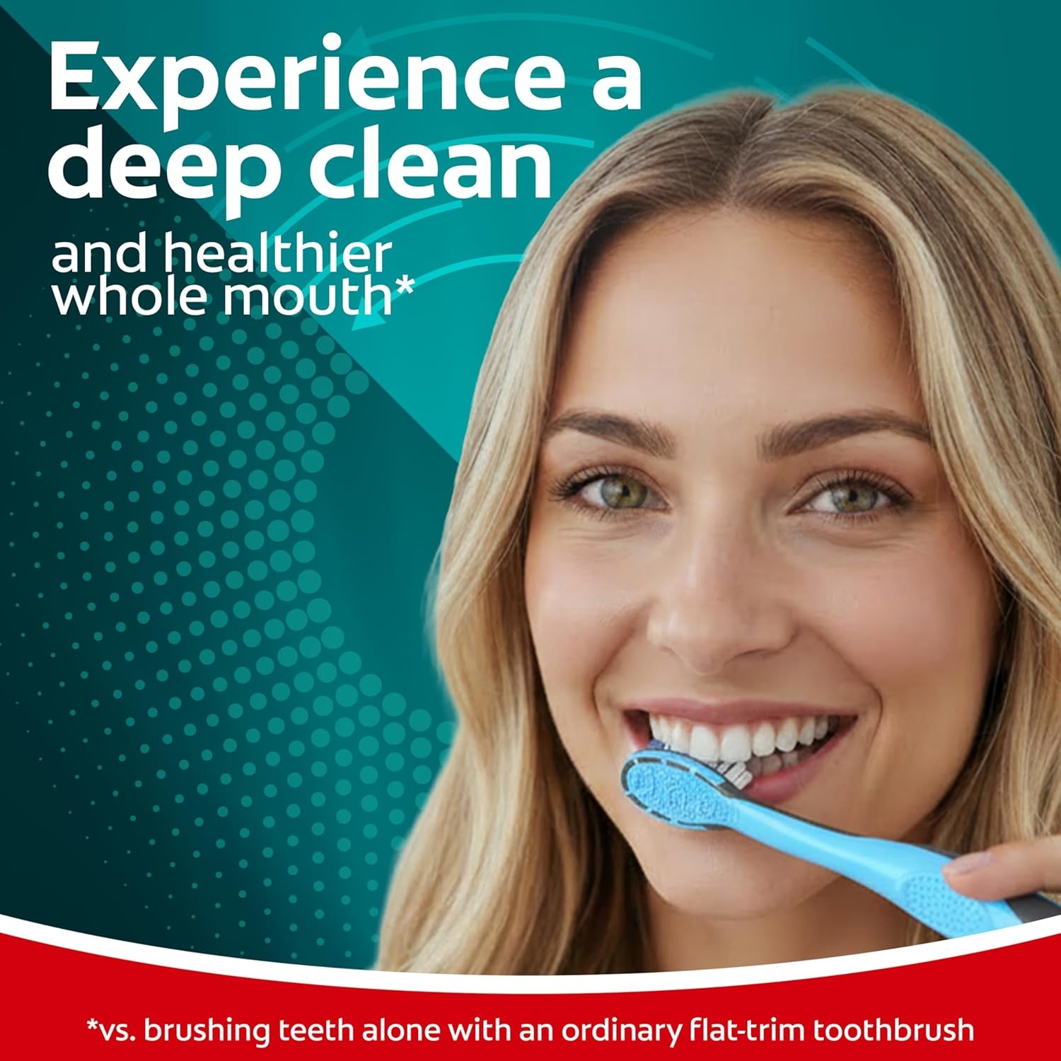 imageColgate 360 Vibrate Deep Clean Battery Powered Electric Toothbrush with Medium Bristles 2 Pack Sonic Powered2 Count Pack of 1