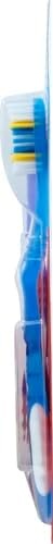 imageColgate Extra Clean Toothbrush Medium Toothbrush for Adults 6 Pack6 Count Pack of 6