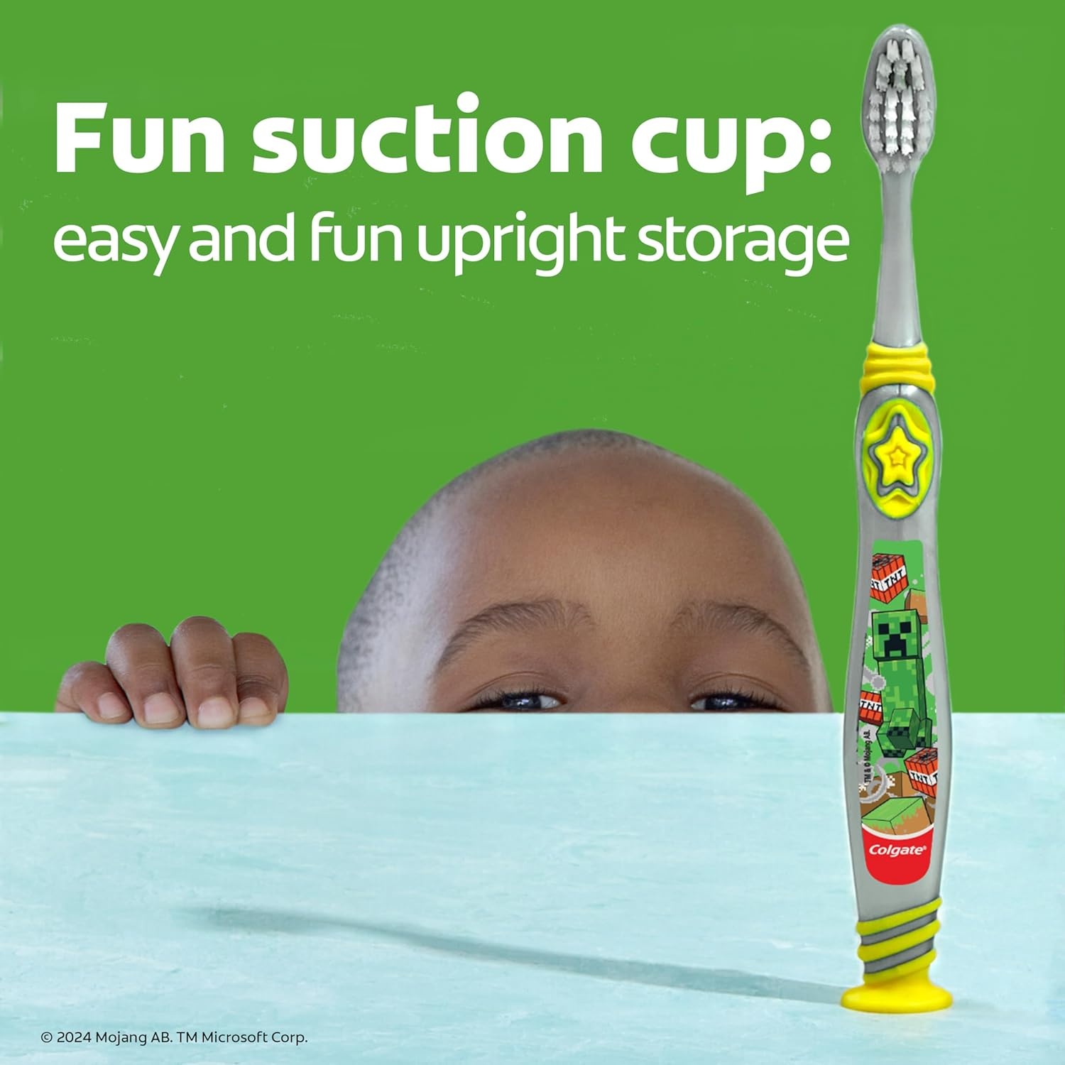 imageColgate Kids Toothbrush with Suction Cup Extra Soft Pokemon 2 Count1 Count Pack of 2