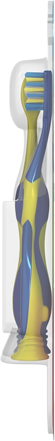 imageColgate Kids Toothbrush with Suction Cup Extra Soft Pokemon 2 Count2 Count Pack of 4