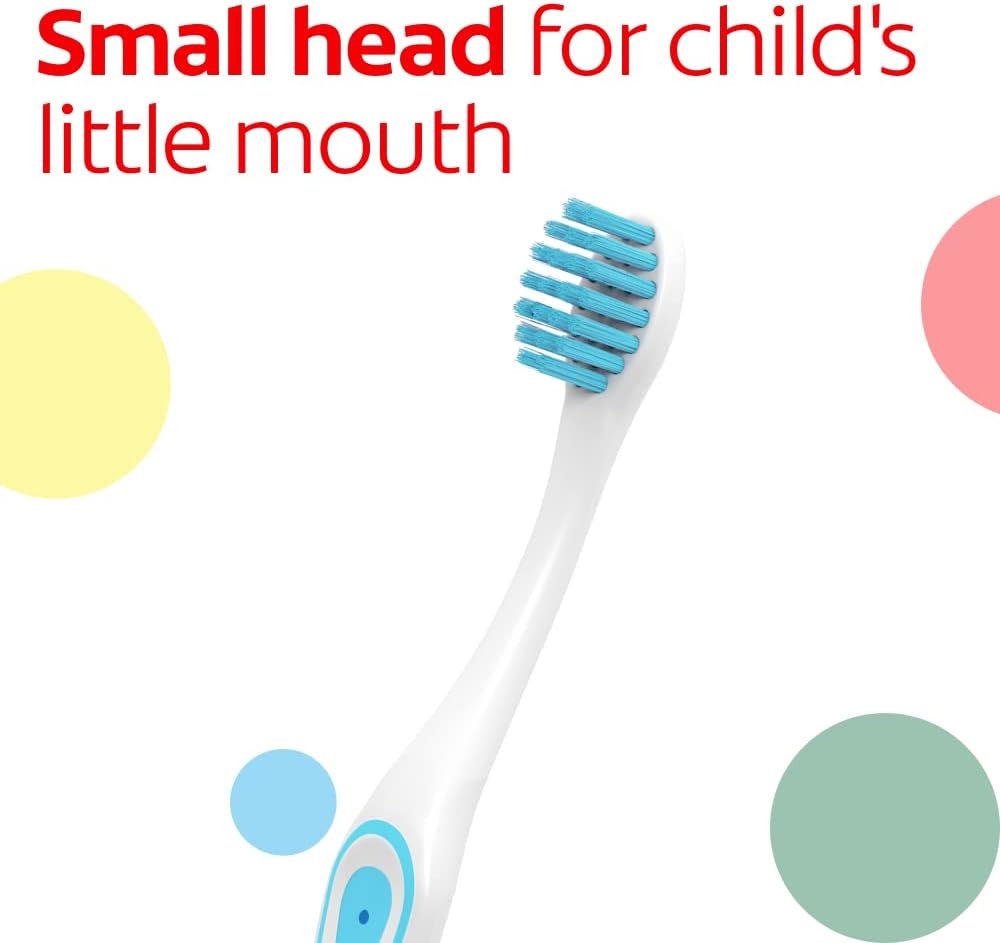 imageColgate My First Baby and Toddler Toothbrush Extra Soft Infant Training Toothbrush Ages 02 6 Count1 Count Pack of 12