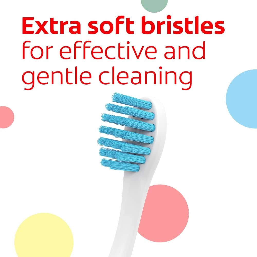 imageColgate My First Baby and Toddler Toothbrush Extra Soft Infant Training Toothbrush Ages 02 6 Count1 Count Pack of 12