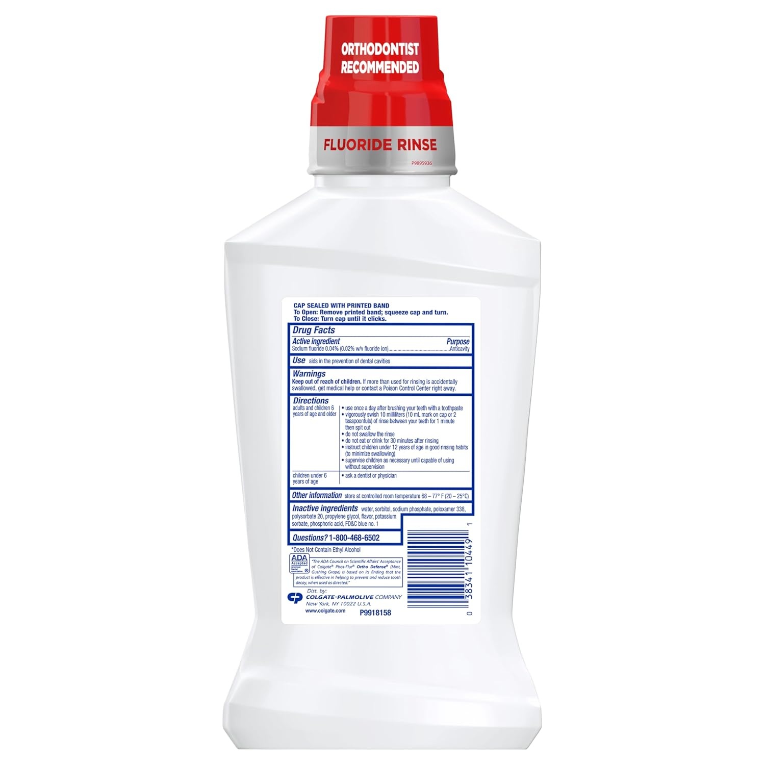 imageColgate Peroxyl Alcohol Free Mouthwash with 15 Hydrogen Peroxide Mouth Sore Rinse for Canker Sores Oral Irritations and Burns Mild Mint 84 fl oz Bottle16 Fl Oz Pack of 1