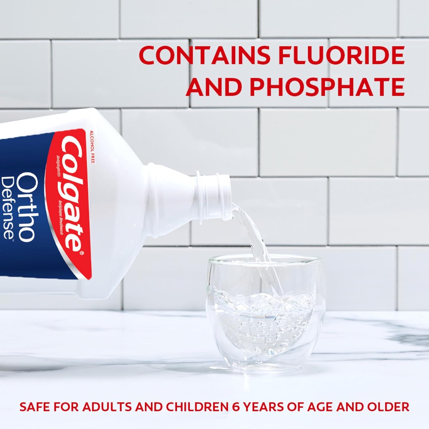 imageColgate Peroxyl Alcohol Free Mouthwash with 15 Hydrogen Peroxide Mouth Sore Rinse for Canker Sores Oral Irritations and Burns Mild Mint 84 fl oz Bottle16 Fl Oz Pack of 1