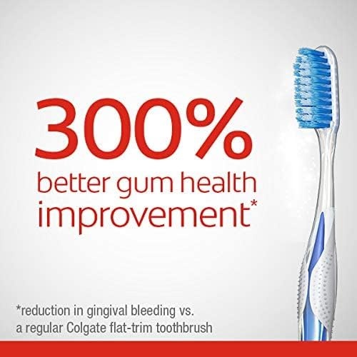 imageColgate Sensitive Expert Ultra Soft Sensitive Toothbrush Pack Extra Soft Toothbrush for Sensitive Gums and Teeth Gently Cleans Teeth and Gums 2 Pack4 Count Pack of 1