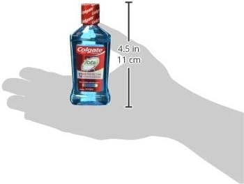imageColgate Total Alcohol Free Mouthwash Peppermint for Bad Breath Helps Prevent Gingivitis and Plaque 3 Pack 338 Oz Each2 Fl Oz Pack of 2