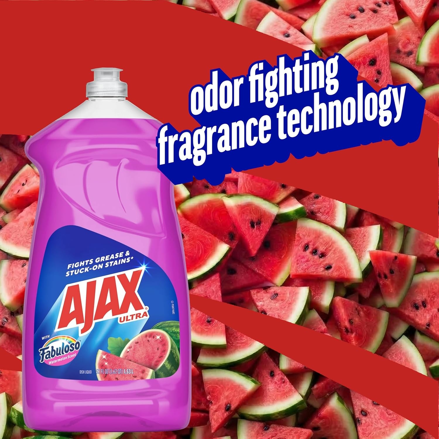 imageAjax Ultra Liquid Dish Soap Orange Scent Triple Action 90 fl oz BottleWatermelon