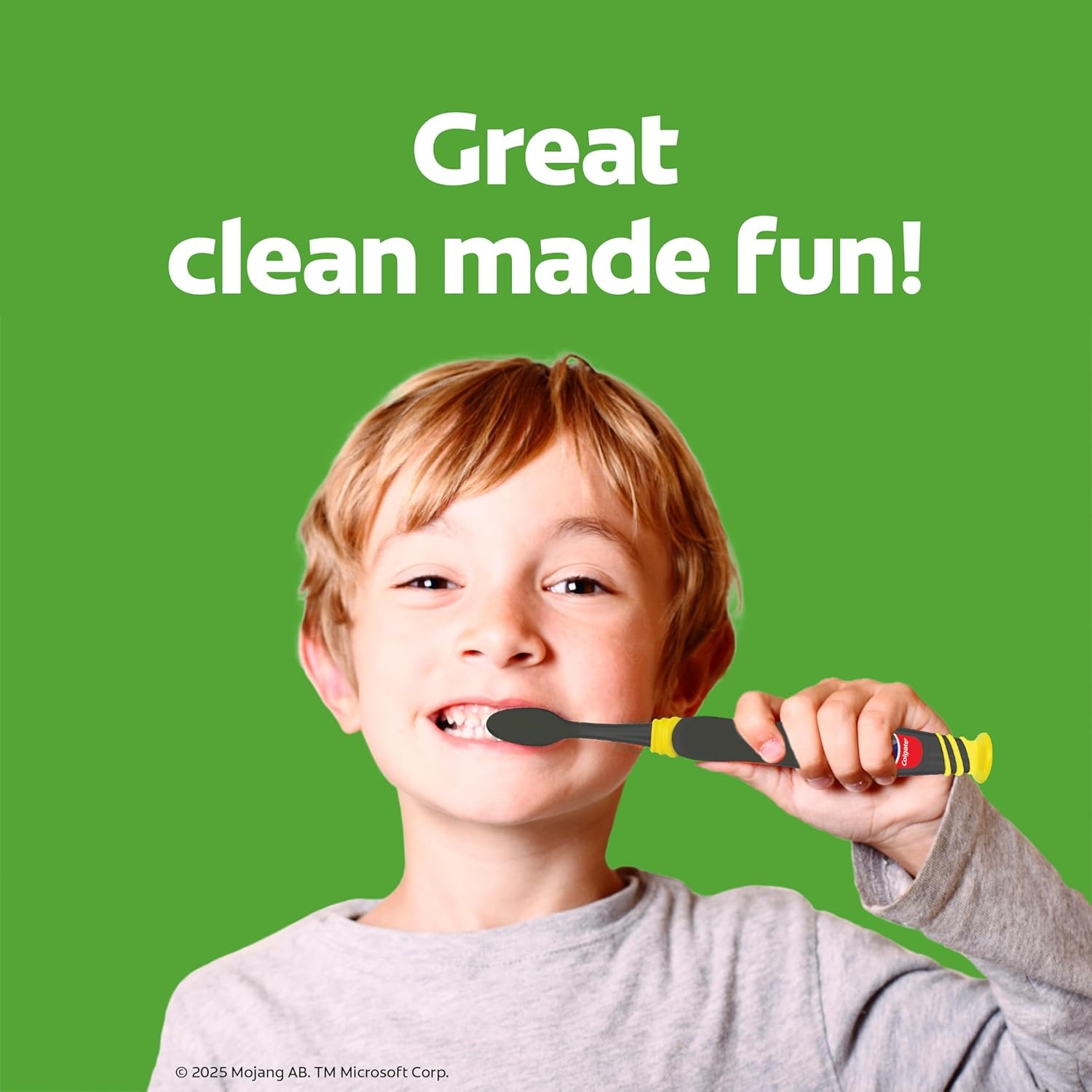 imageColgate Kids Bluey Toothbrush and Kids Toothpaste Gift Set Includes BlueyThemed Battery Toothbrush 2 Bubblegum Flavored Fluoride Toothpastes and 2 Manual ToothbrushesMinecraft