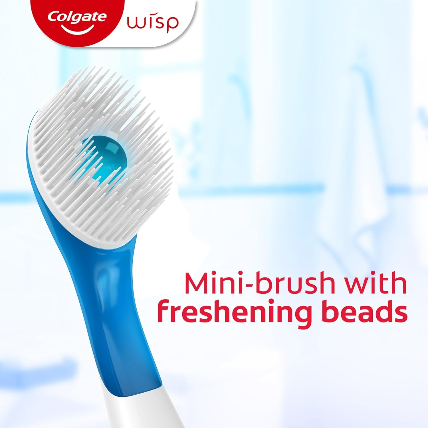 imageColgate Max Fresh Wisp Disposable Mini Travel Toothbrushes Peppermint 24 Count Pack of 424 Count Pack of 4
