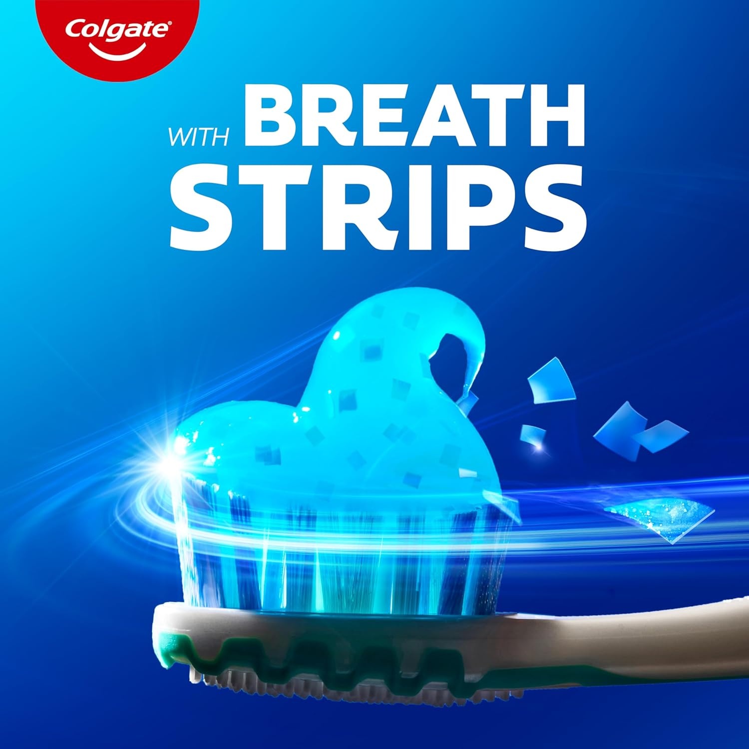 imageColgate MaxFresh Cool Mint Toothpaste Travel Size Toothpaste for Bad Breath with Fluoride and Hundreds of Mini Breath Strips Leaves Mouth Feeling Refreshed for Hours Fights Cavities 10 oz