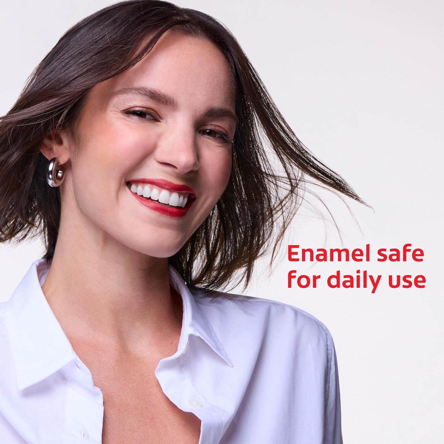 imageColgate Optic White Advanced Hydrogen Peroxide Toothpaste Teeth Whitening Toothpaste Pack EnamelSafe Formula Helps Remove Tea Coffee and Wine Stains Sparkling White 3 Pack 32 oz96 Ounce Pack of 1