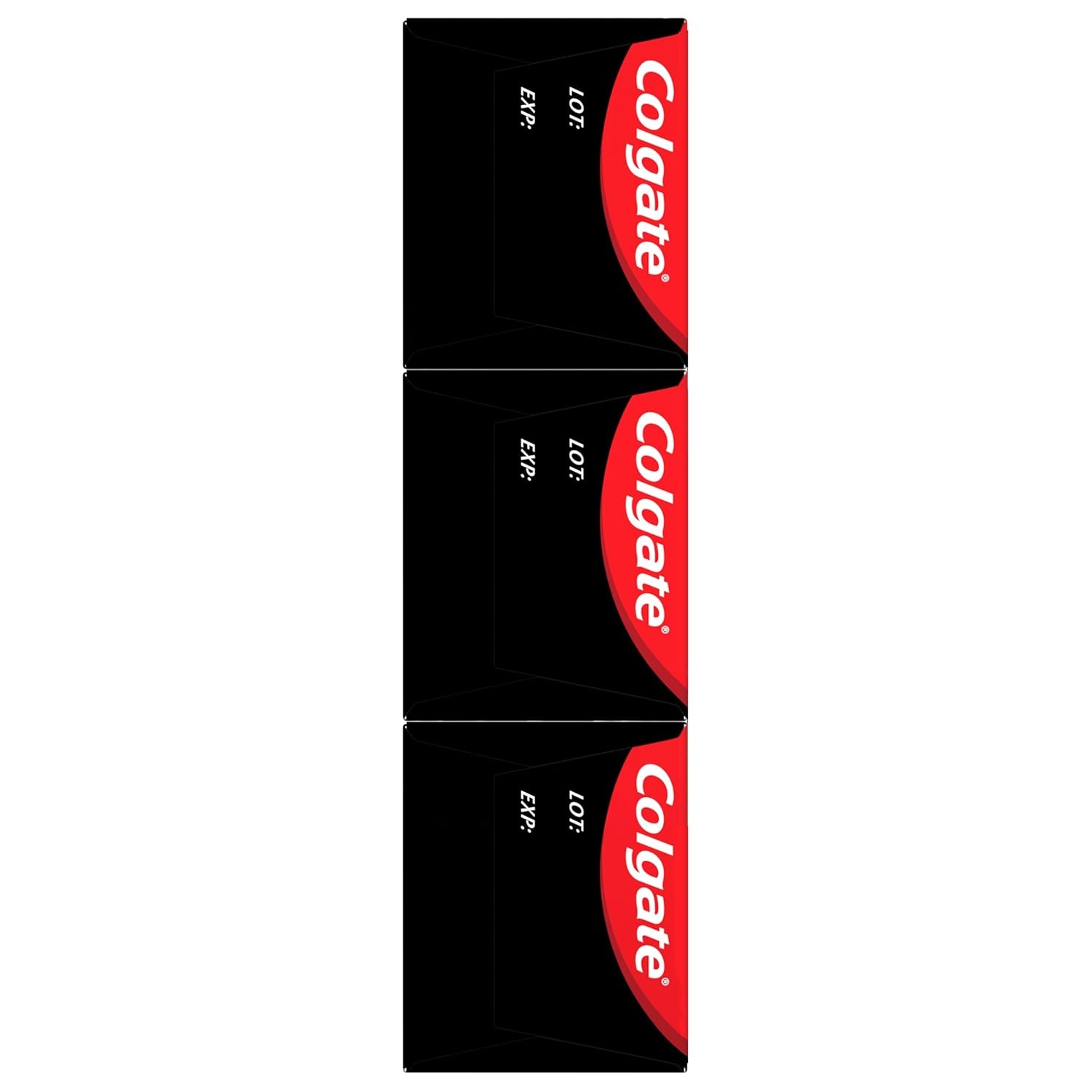 imageColgate Optic White with Charcoal Teeth Whitening Toothpaste Anticavity Toothpaste with Fluoride Cool Mint Flavor 3 Pack 38 OZ033 Ounce Pack of 3