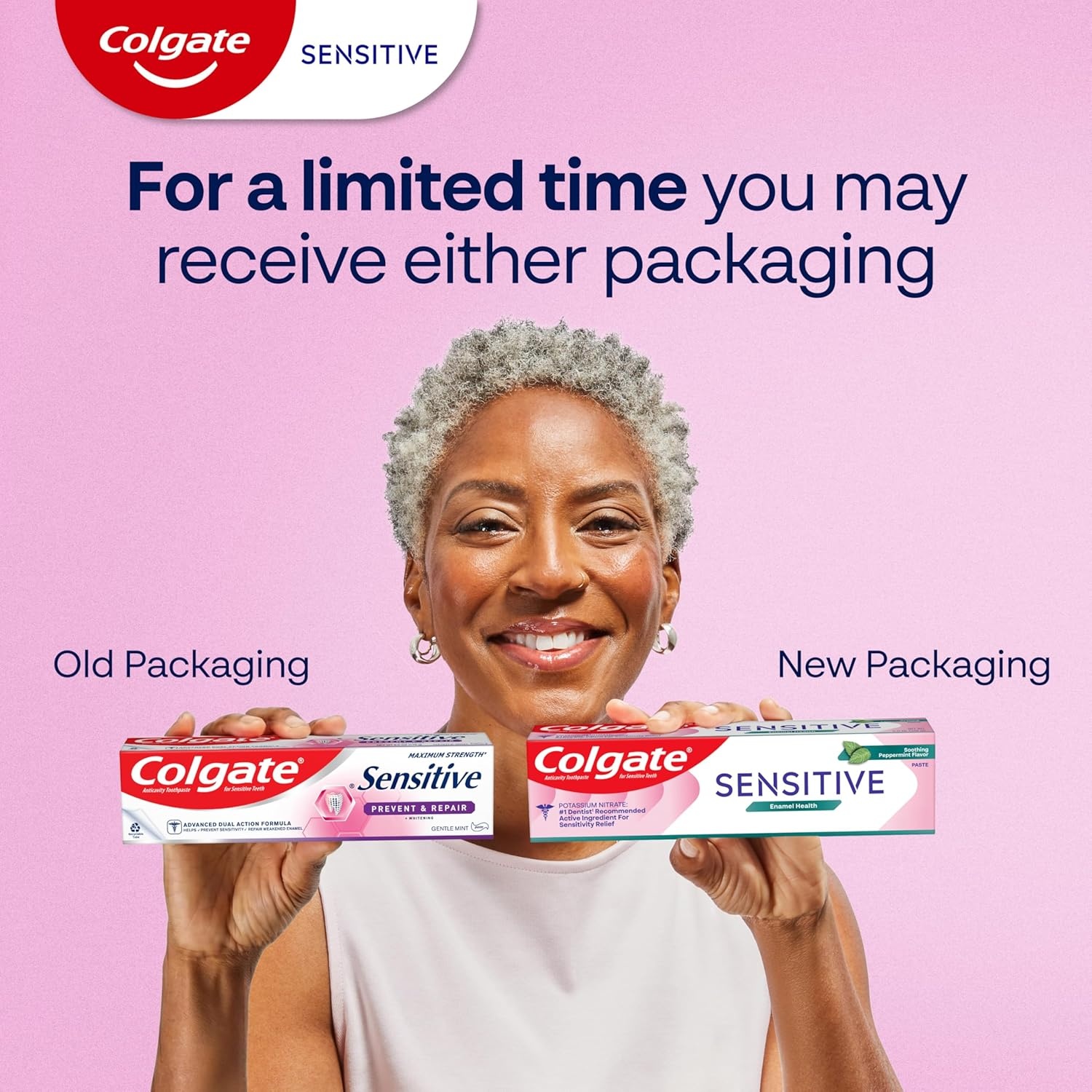 imageColgate Sensitive Enamel Health Toothpaste for Sensitive Teeth 3 Pack Toothpaste with Fluoride and 5 Potassium Nitrate Helps Prevent Bad Breath Soothing Peppermint Flavor 6 oz 3 Pack18 Ounce Pack of 1