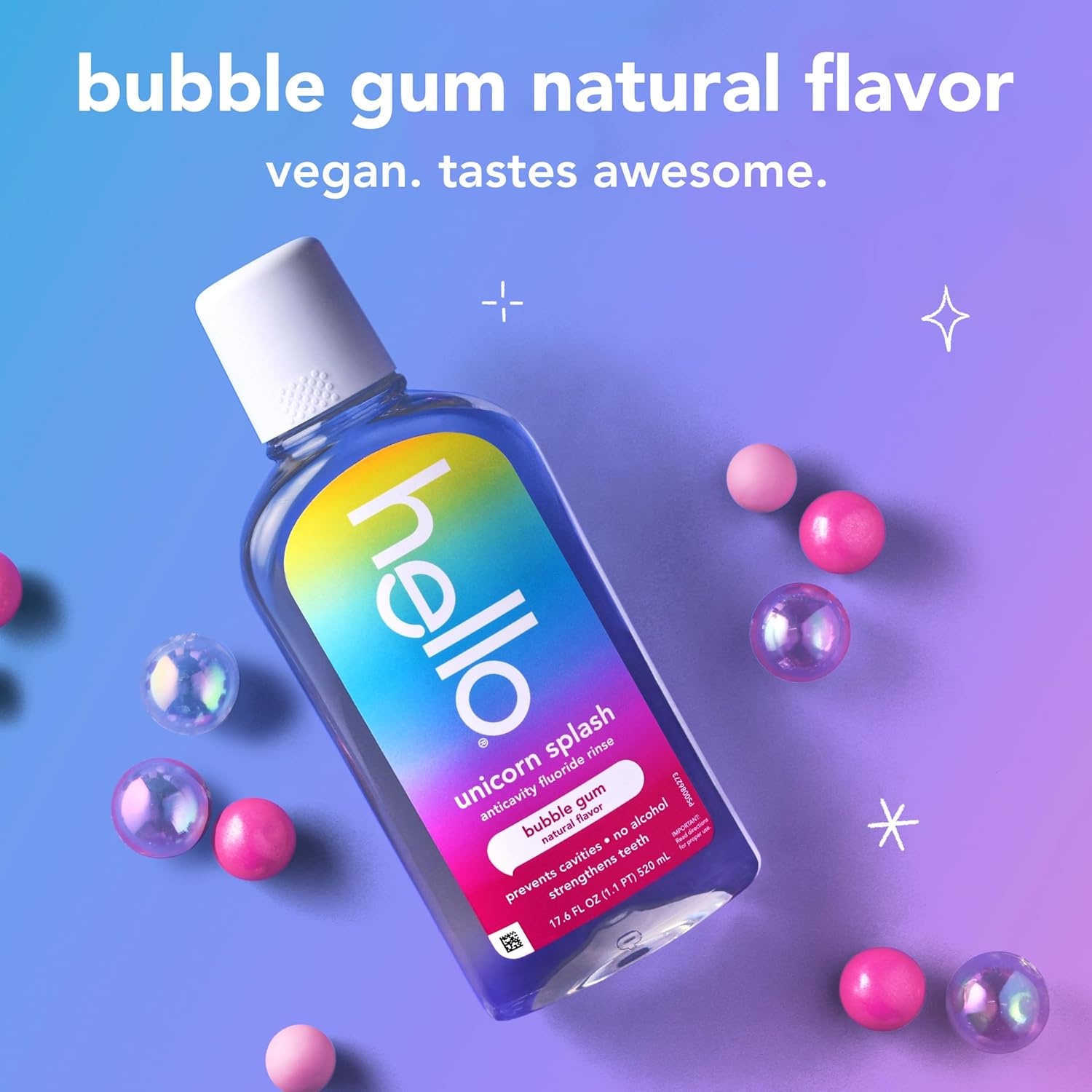 imageHello Kids Fluoride Toothpaste Variety Pack Includes a Strawberry Toothpaste Unicorn Bubble Gum Toothpaste and Blue Raspberry Toothpaste Safe for Ages 2 and Up 3 Pack 42 Oz EachBubble Gum Bundle