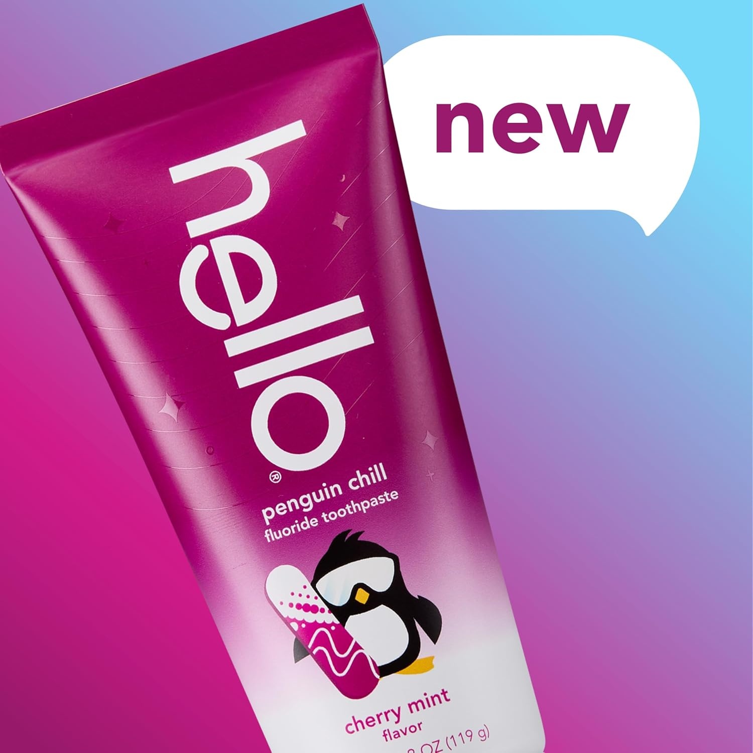 imageHello Kids Fluoride Toothpaste Variety Pack Includes a Strawberry Toothpaste Unicorn Bubble Gum Toothpaste and Blue Raspberry Toothpaste Safe for Ages 2 and Up 3 Pack 42 Oz EachCherry Mint