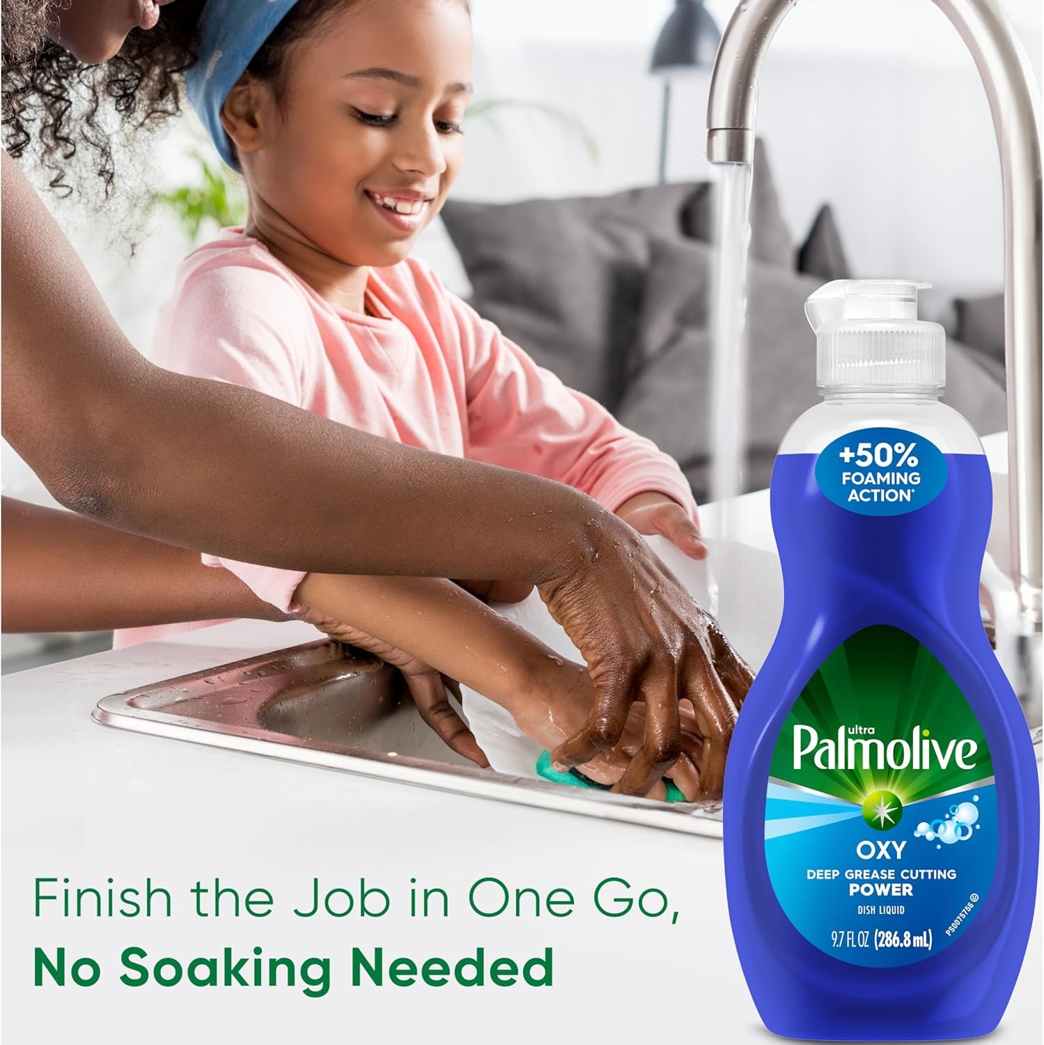 imagePalmolive Ultra Dishwashing Liquid Dish Soap Oxy Power Degreaser 325 Fl Oz Pack of 4Original