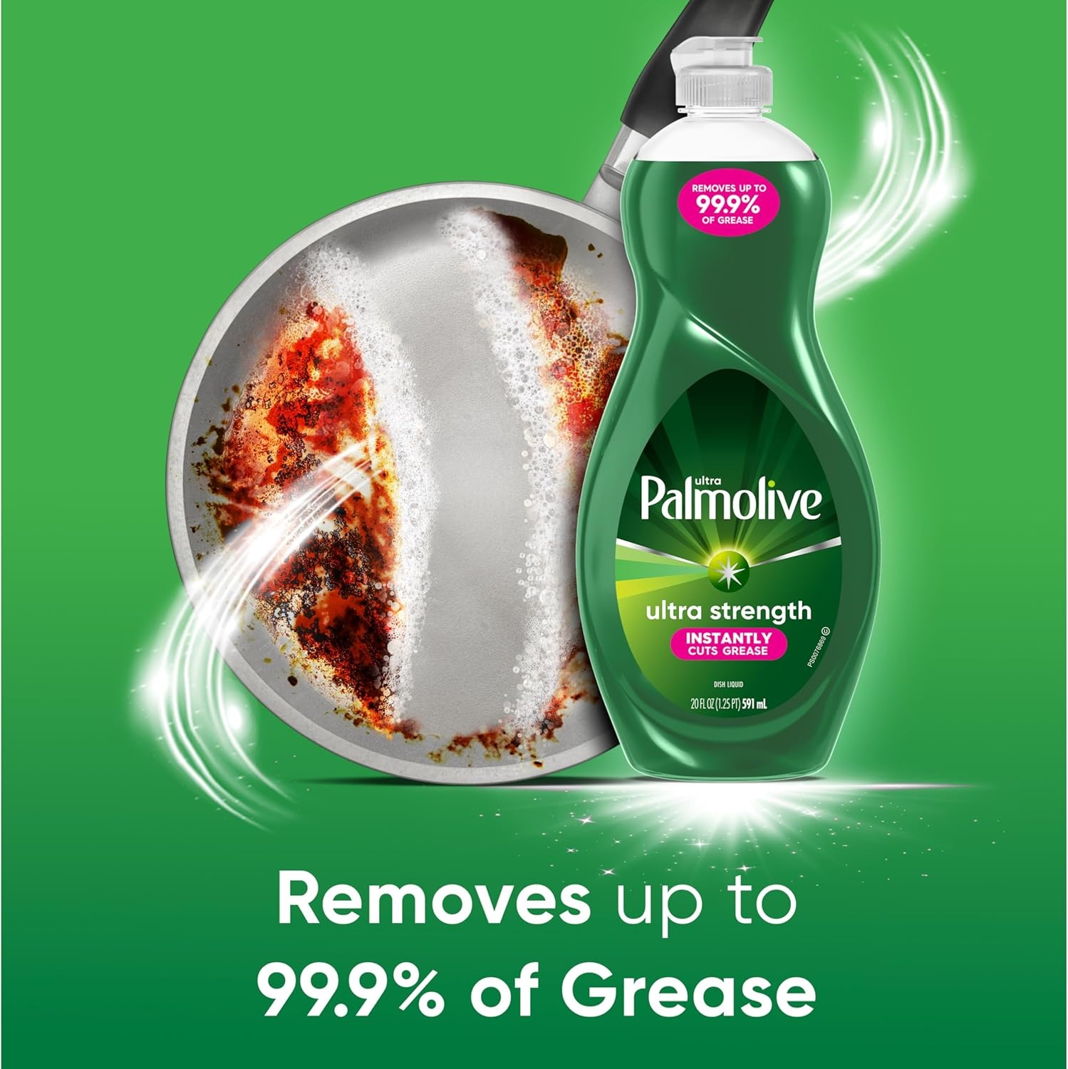 imagePalmolive Ultra Dishwashing Liquid Dish Soap Oxy Power Degreaser 325 Fl Oz Pack of 4Ultra Strength Original