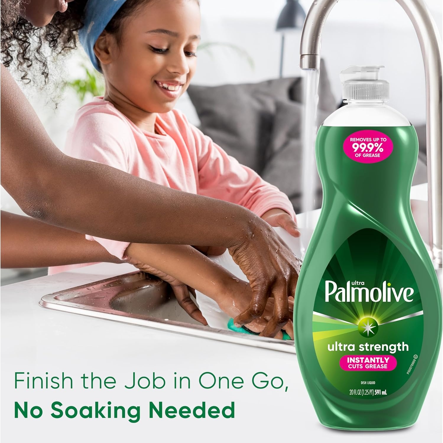 imagePalmolive Ultra Dishwashing Liquid Dish Soap Oxy Power Degreaser 325 Fl Oz Pack of 4Ultra Strength Original