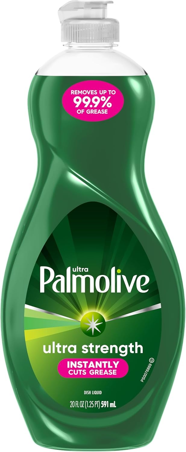 imagePalmolive Ultra Dishwashing Liquid Dish Soap Oxy Power Degreaser 325 Fl Oz Pack of 4Ultra Strength Original