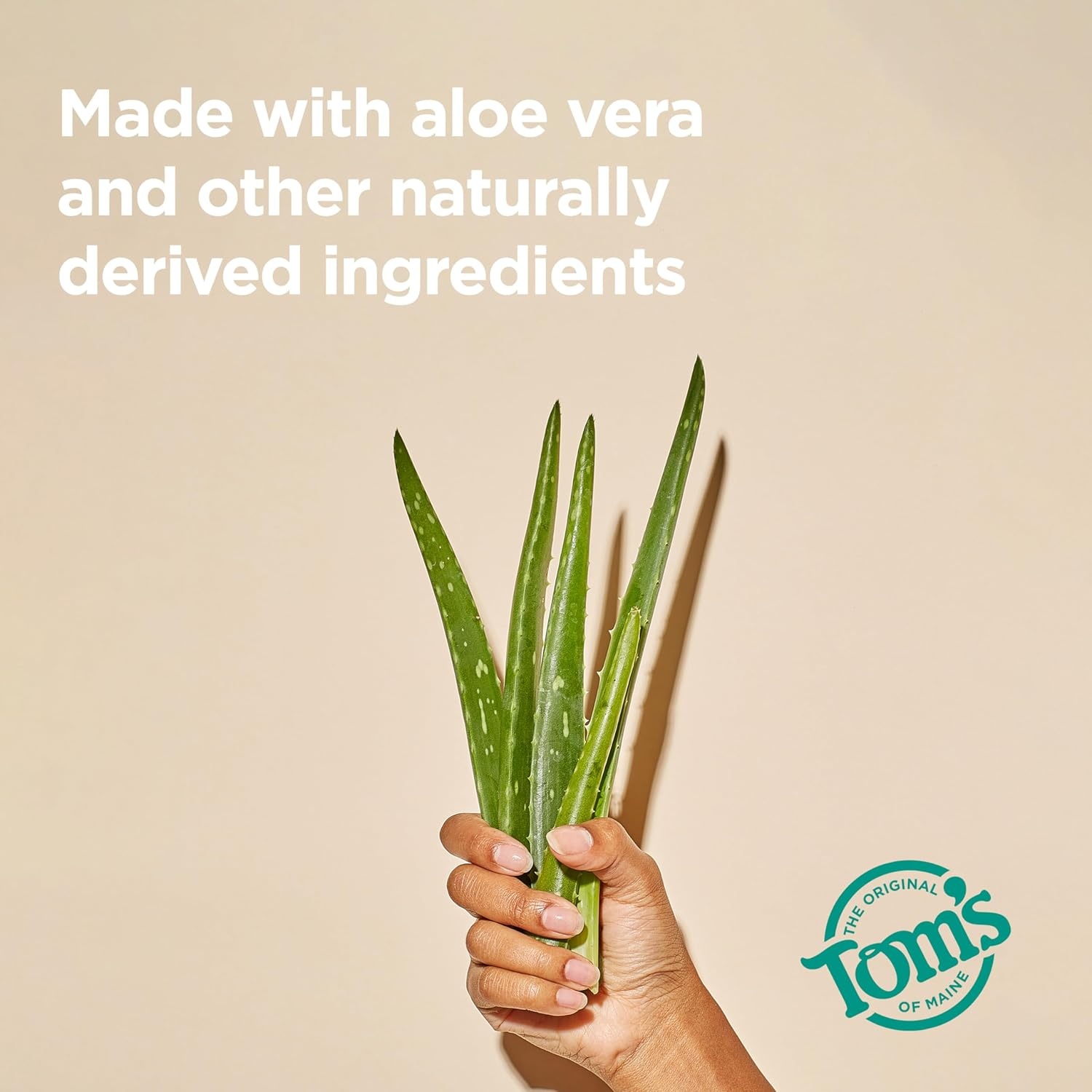imageToms of Maine Mountain Spring Natural Deodorant for Men and Women Aluminum Free No Artificial Fragrances Dyes or Preservatives Baking Soda Free 48Hour Odor Protection 325 ozClean Coast