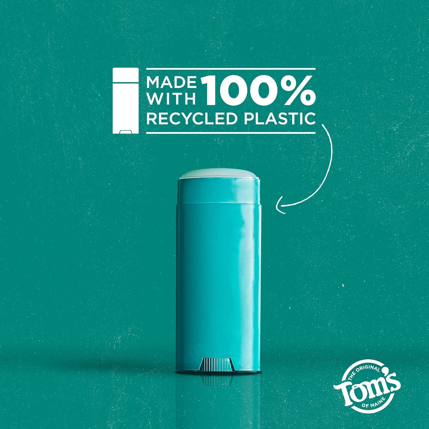 imageToms of Maine Mountain Spring Natural Deodorant for Men and Women Aluminum Free No Artificial Fragrances Dyes or Preservatives Baking Soda Free 48Hour Odor Protection 325 ozClean Coast