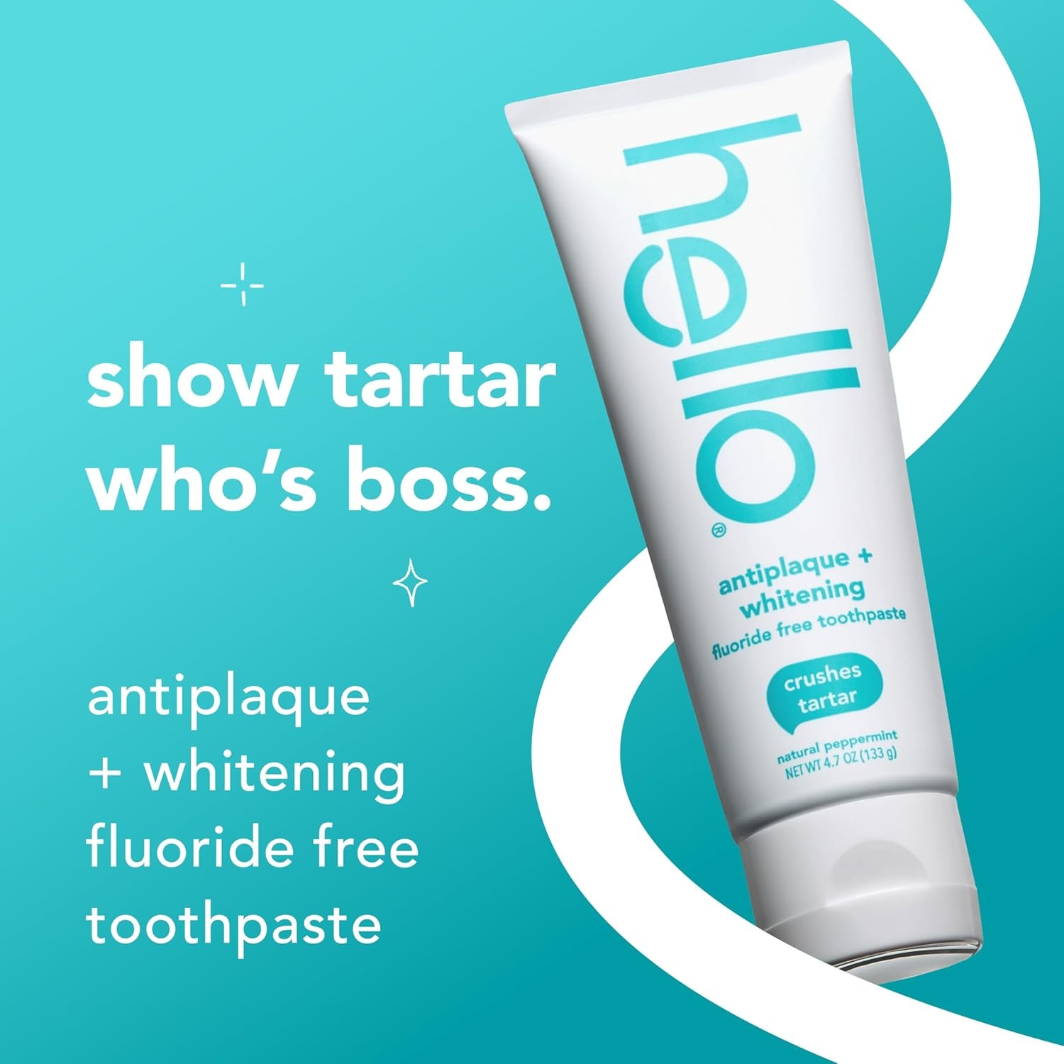 imagehello Antiplaque and Whitening Fluoride Free Toothpaste Whitening Toothpaste with Coconut Oil and Tea Tree Oil Helps Whiten Teeth Natural Peppermint 3 Pack 47 Oz Tubes47 Ounce Pack of 3