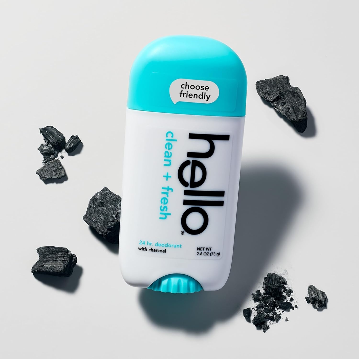 imagehello Unicorn Aluminum Free Deodorant for Women Girls Safe for Kids Dermatologically tested Natural Fragrance 2 PackCharcoal