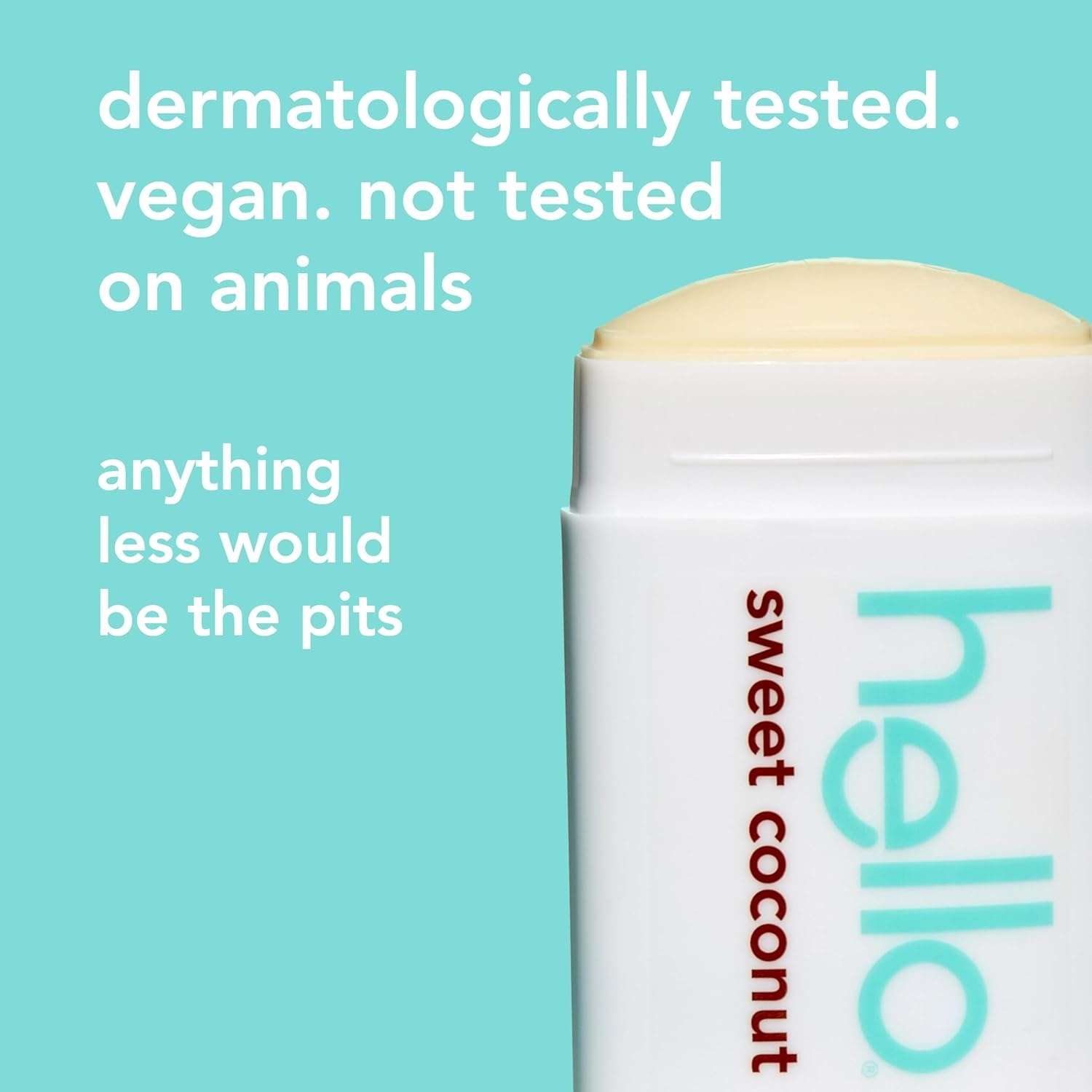 imagehello Unicorn Aluminum Free Deodorant for Women Girls Safe for Kids Dermatologically tested Natural Fragrance 2 PackSweet Coconut