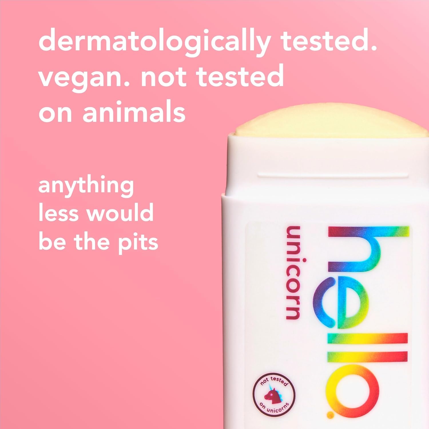 imagehello Unicorn Aluminum Free Deodorant for Women Girls Safe for Kids Dermatologically tested Natural Fragrance 2 PackUnicorn