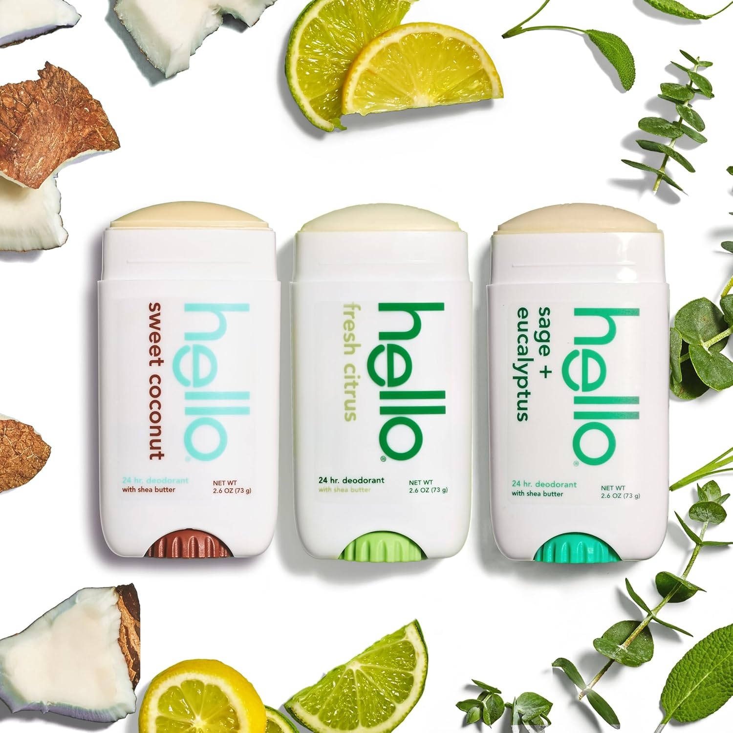 imagehello Unicorn Aluminum Free Deodorant for Women Girls Safe for Kids Dermatologically tested Natural Fragrance 2 PackVariety Pack