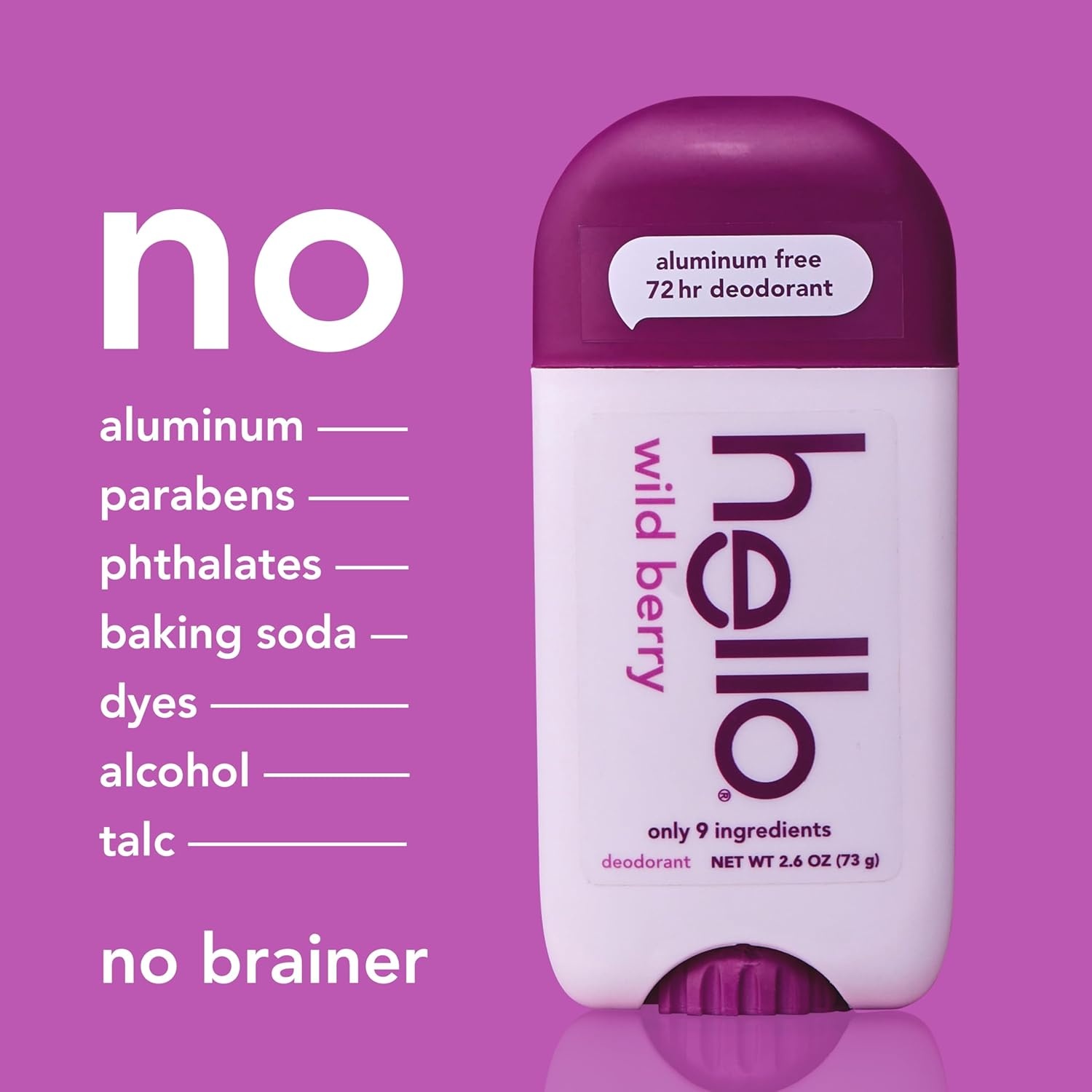 imagehello Unicorn Aluminum Free Deodorant for Women Girls Safe for Kids Dermatologically tested Natural Fragrance 2 PackWild Berry