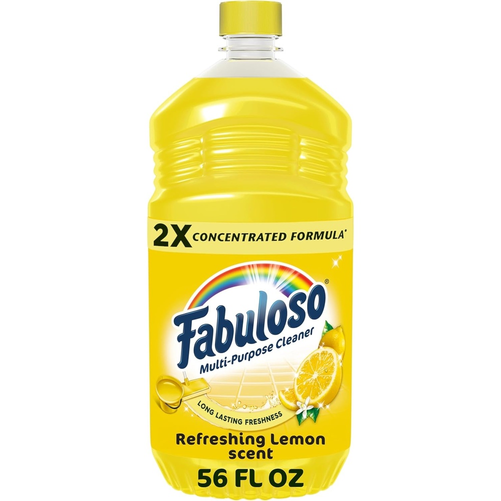 imageFabuloso MultiPurpose Cleaner 2X Concentrated Formula Floor Cleaner Pineapple Scent 56 fl ozLemon