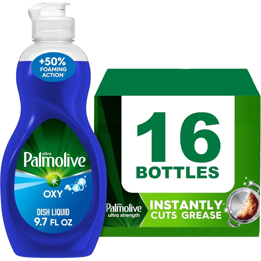 imagePalmolive Ultra Dishwashing Liquid Dish Soap Oxy Power Degreaser  325 Fl Oz Pack of 4Original