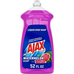 Ajax Ultra Liquid Dish Soap Orange Scent, Triple Action, 90 fl oz Bottle(Watermelon)