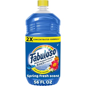Fabuloso Multi-Purpose Cleaner, 2X Concentrated Formula, Floor Cleaner, Pineapple Scent, 56 fl oz(Spring Fresh)