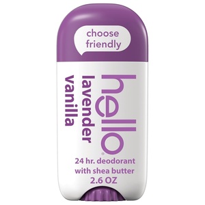 hello Unicorn Aluminum Free Deodorant for Women, Girls, Safe for Kids, Dermatologically tested, Natural Fragrance, 2 Pack(Lavender Vanilla)