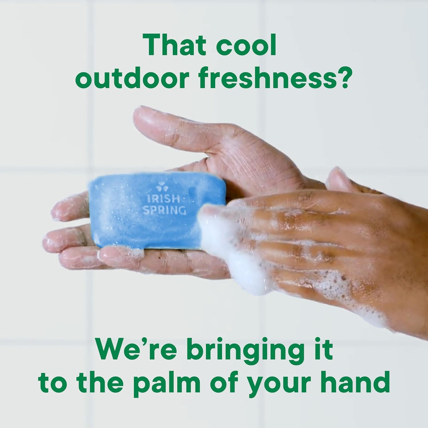 imageIrish Spring Bar Soap for Men Original Clean Smell Fresh and Clean for 12 Hours Men Soap Bars for Washing Hands and Body Mild for Skin Recyclable Carton 37 Ounce 3 Count Pack of 8Icy Blast
