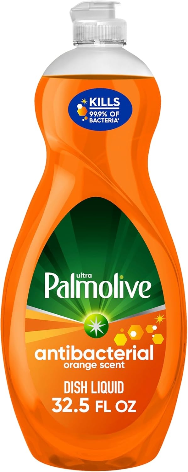 imagePalmolive Ultra Dish Liquid Orange Antibacterial 325 Fl Oz Pack of 1Orange