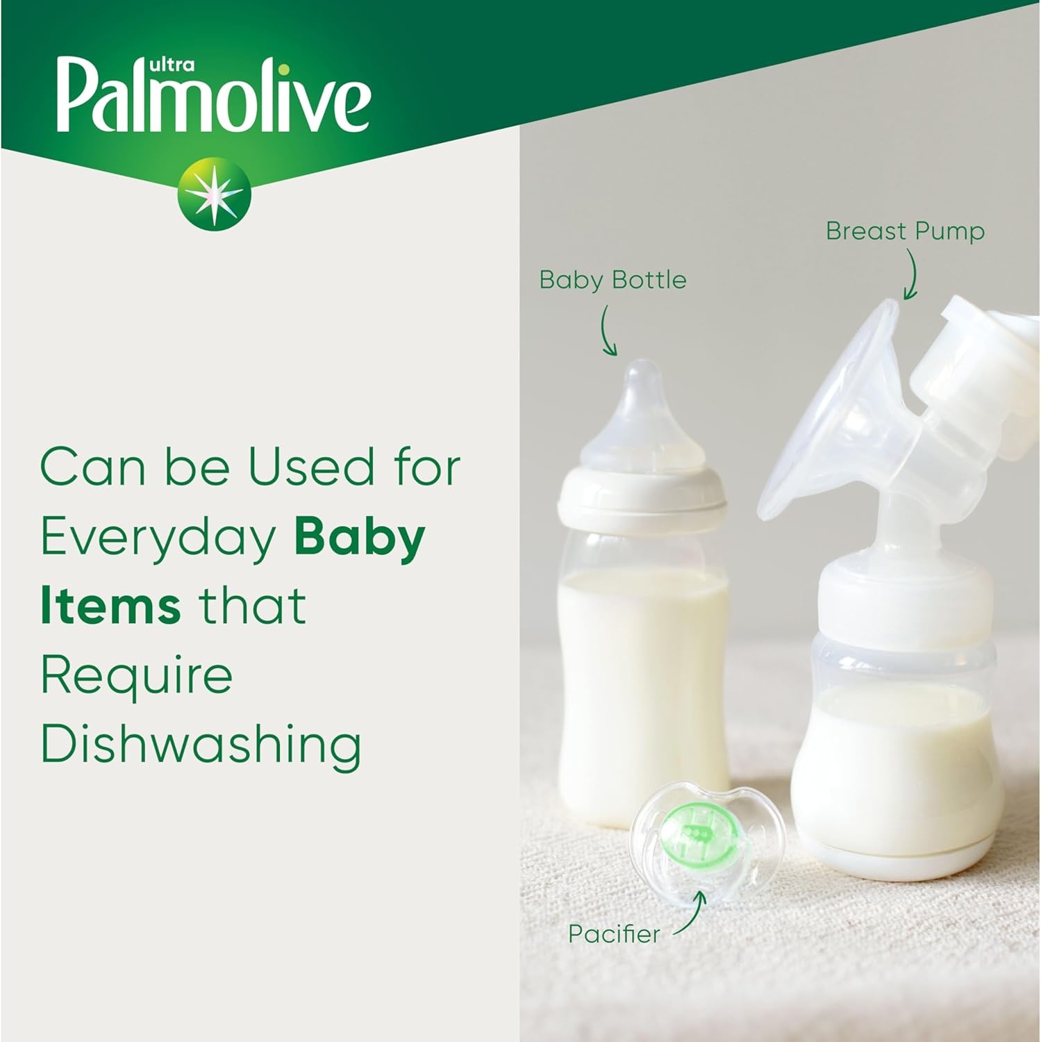 imagePalmolive Ultra Dishwashing Liquid Dish Soap Pure Clear Fragrance Free 325 Fluid Ounce Packaging may varyPure Clear Unscented