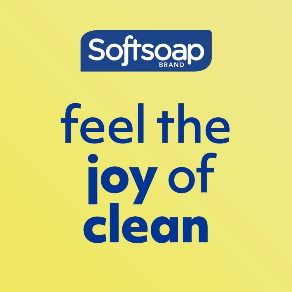 imageSoftsoap Antibacterial Liquid Hand Soap Fresh Citrus Scent Hand Soap 1125 Ounce 6 Pack1125 Fl Oz Pack of 6