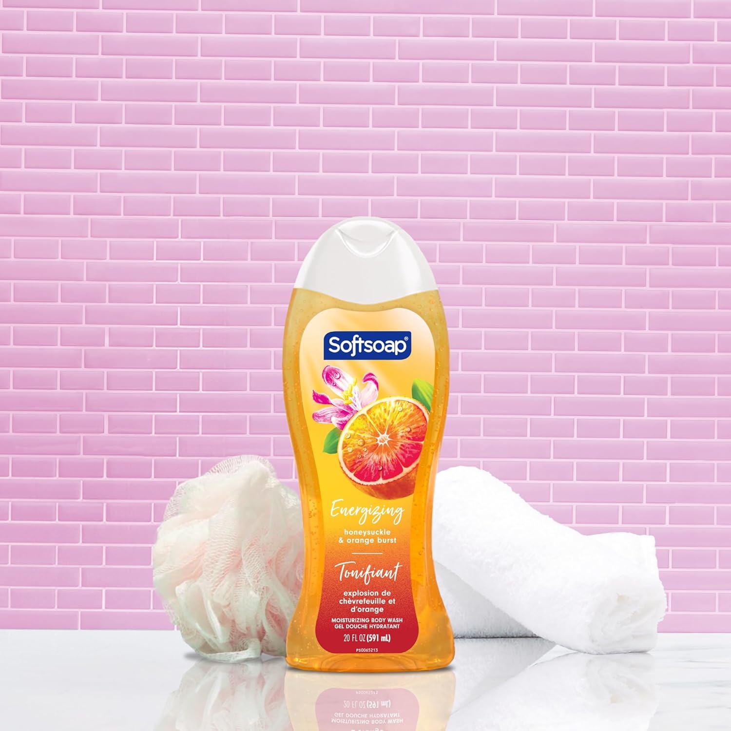 imageSoftsoap Body Wash Pomegranate amp Mango Spritz Body Wash 20 Fl Oz Pack of 4Sweet Honeysuckle Orange