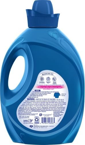 imageSuavitel Complete Liquid Fabric Softener Fabric Conditioner HE Compatible 100 Small Loads Field Flowers Scent 100 fl oz BottleField Flowers Complete
