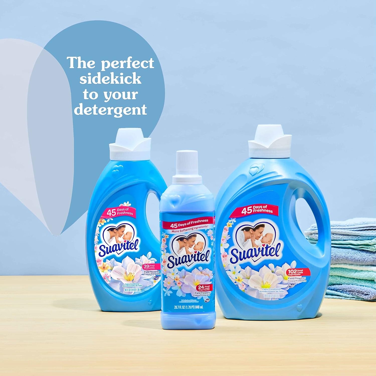 imageSuavitel Shed Shield Liquid Fabric Softener and Conditioner Fresh Scent 46 fl ozField Flowers