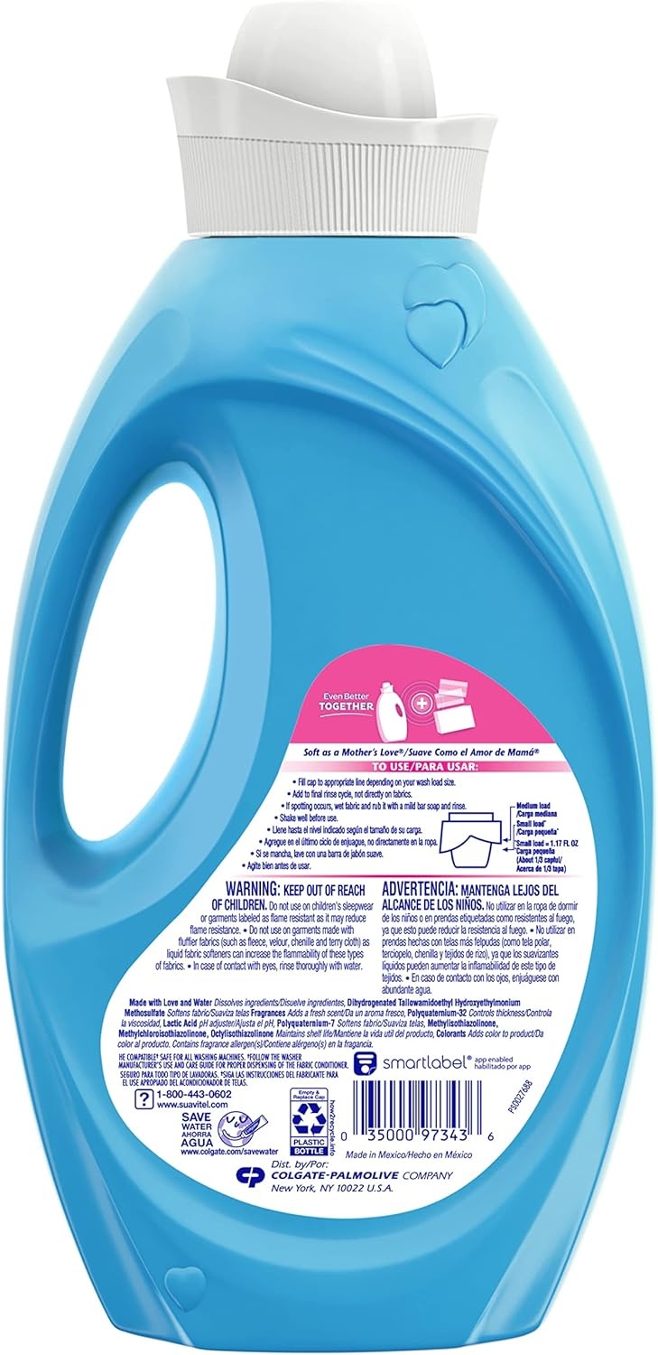 imageSuavitel Shed Shield Liquid Fabric Softener and Conditioner Fresh Scent 46 fl ozField Flowers