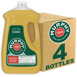 Murphy Oil Soap Concentrated Formula, Wood Cleaner, No-Rinse Floor Cleaner, Citronella Oil Scent, 32 fl oz Bottle (3 Pack)(90 Fl Oz (Pack of 4))