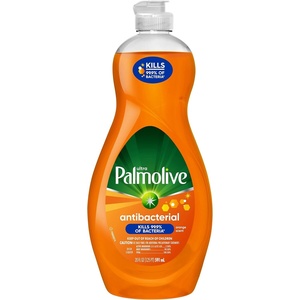 Palmolive Ultra Dish Liquid, Orange, Antibacterial, 32.5 Fl Oz (Pack of 1)(Lemon)