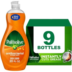 Palmolive Ultra Dish Liquid, Orange, Antibacterial, 32.5 Fl Oz (Pack of 1)(Orange)